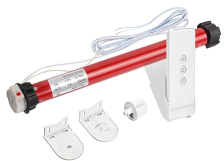 Dc12V Ey2512 Motor De Sombra Motor De Persiana EléCtrica Control Remoto Con Cable Compatible Con Persianas/Cortinas EléCtricas De Tubo De Sombra De 38 MM Diy