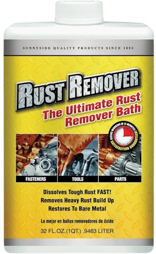 Sunnyside 77732 Rust Remover Bath, Parts Cleaner, Quart