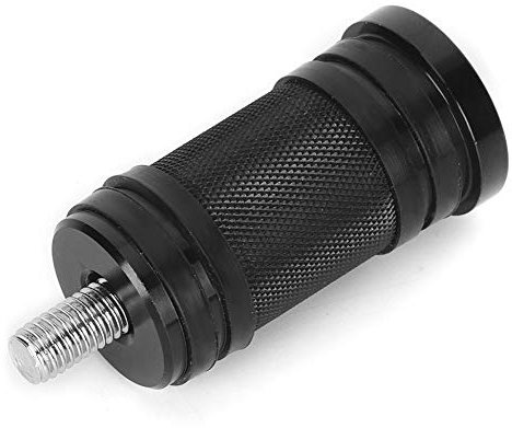 Qiilu Motorcycle Gear Shift Lever M8 Motorcycle Motorbike Shift Levers Shift Gear Lever Rear Footpeg Shifter Peg Pegs Linkage with Screw(Black)