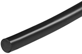 sourcing map Silikonschlauch Silikongummischlauch Luftschlauch 8mm i.D. x10mm ä.D. 1m Schwarz