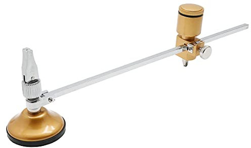 LDEXIN 60 cm runder Glasschneider mit Saugnapf, verstellbarer Kompass-Typ Glaskreis-Schneidwerkzeug