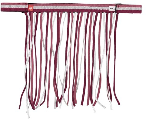 Imperial Riding flugfransar IRH, nylonflugfransar med kardborreband, rosa bordeaux, full