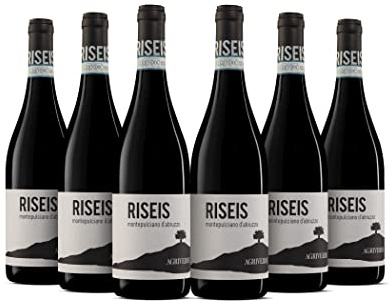 Agriverde 6 Bottiglie x 750ml - RISEIS MONTEPULCIANO D'ABRUZZO DOC BIO