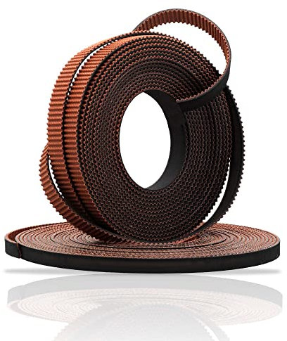 5 Meter GT2 6mm Zahnriemen 2GT, Riemen Glasfaserverstärkt CNC Anti Rutsch 3D Drucker