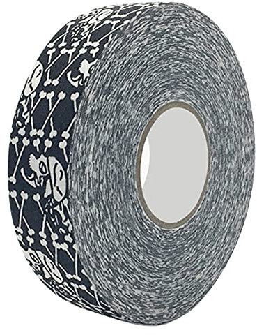 2.5cmx25m Hockeyschläger Tape, Bunte Rutschfestes Hockeyschlägerband Selbstklebendes Eishockey Griffband für Sport(Menschliches Skelett)