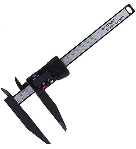 150MM 300mm Digital Electronic, Caliper Carbon Ruler 150MM Long Claw Battery 150MM with Long Jaw Measuring Tool (150MM long claw carbon caliper)