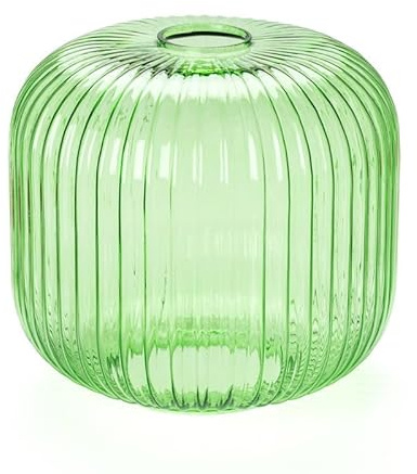 ORION LIGHTSTYLE Buntes Lampenglas Ersatzglas für Tischlampe Tischleuchte Deckenleuchte Ø20cm H18cm Grün