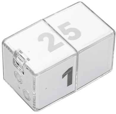Pomodoro Timer, Produktivität Würfel Timer, Digitaler Cube Timer, Rotierende Voreinstellung 1/2/3/5/10/15/20/25/30/55 Min. Lerntimer mit Sensordesign für Arbeiten, Lernen, Trainieren, Kochen