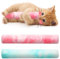 SGERUFZ 2 Pcs Juguete Hierba Gatera para Gatos de Cojines de Hierba Gatera y Almohada de Felpa Juguetes de Interactivos para Mascotas