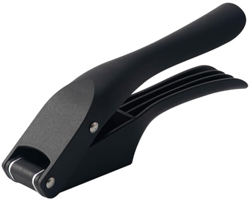 Knoblauchpresse Edelstahl, 2 In 1 Knoblauchschneider, Garlic Press Knoblauchschneider Mit Ergonomischem Griff, Handlich & Leicht Zu Reinigen, Spülmaschinenfeste Knoblauchzerkleinerer Für Küchenhelfer