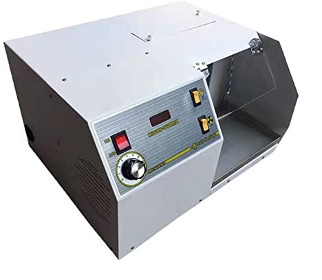 YQVEOT Polisseuse, Joaillerie GEM Meuleuse de Polissage Mini Pierres précieuses Polissage de fréquence Machine de Polissage sous Vide pour Voiture, Polissage