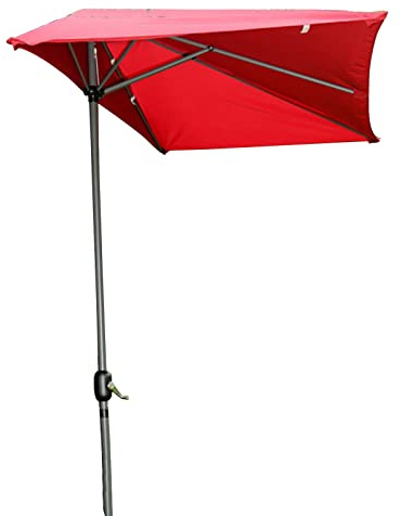 LSLYTQ Half Rectangular Parasol Umbrella for Garden - Patio Umbrellas - Rainproof/Sun Protection - Outdoor Sun Shade Sails Awnings Canopy, for Wall Balcony, Door, Window, Backyard good