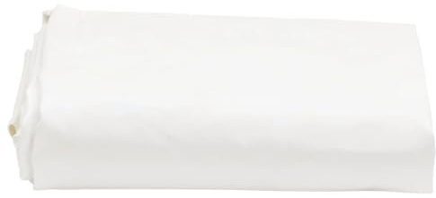 Telone bianco, 1 x 2,5 m, in tela con rivestimento in PVC, 650 g/m², antistrappo, impermeabile, con occhielli, resistente ai raggi UV e alla muffa, per giardino, campeggio, auto, barca, mobili