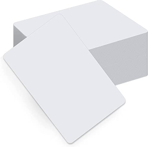 NFC Karten CR80, PVC Plastikkarte Blanko Weiß NTAG 215 NFC Tag 30 mil, 504 Bytes Speicherkapazität NFC Etiketten Kompatibel mit TagMo für Alle NFC-Fähigen Smartphones und Geräte (22 Stück)