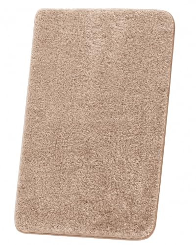 Beautissu Badematte rutschfest waschbar Hochflor Shaggy Badteppich groß