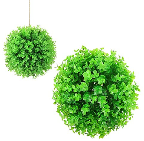 Buchsbaum Kugel Grüne,runde Dekopflanze,lebensechte Pflanzen,Umgebung Verschönern,künstliche Buchsbaumkugel,Für Höfe, Gärten, Räume, Mauern,Künstliche Pflanzenkugel 1 Stück ( Size : 40cm(15.7in) )
