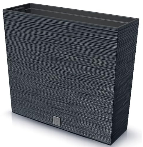 nabbi Blumentopf aus Kunststoff DFC600T 58 cm - Anthrazit Haus und Garten | Pflanzen anbauen und pflegen | Blumentöpfe und Truhen | Stehende Blumentöpfe