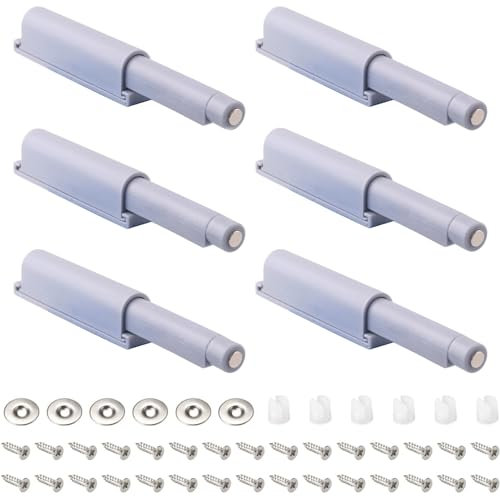 Greluma 6 Pz Chiusura a spinta per porta, chiusura magnetica per porta nascosta, armadi, cassetti per camper, armadietti della cucina