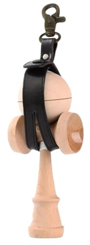 Kendama - Custodia per giocattoli Kendama, tracolla per il trasporto, accessorio per il trasporto per giocattoli giapponesi Kendama, facile da trasportare, custodia in pelle per bambini