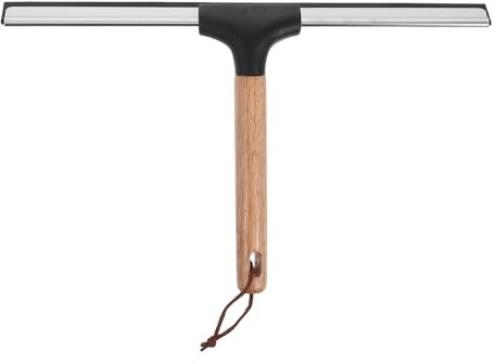 Vaguelly Glass Squeegee Shower Door Wiper for Bathroom Mirrors Windows Cleaning with Comfortable Handle 12.20In Shower Accessories for Home and Commercial Use