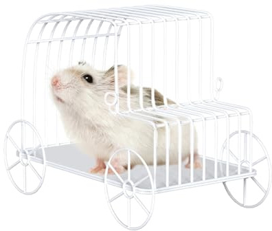 Générique Amaca per piccoli animali | Giocattoli a rete metallica per criceti | Casa Nido Amaca Nascondere Formazione Forniture per roditori Conigli Nani