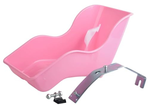 Grtheenumb Siège de vélo de poupée, siège vélo poupée en Plastique léger Accessoire Fixation Pratique à la Mode pour Poussette Scooter Filles |.Bébé pour