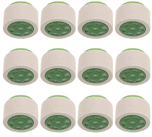 ROMISBABA Ensemble de 15 Anneaux en Céramique pour Plantes d'Aquarium Coton de Plantation Supports Lestés Antidérapants pour Aquarium Fixation Stable pour Plantes Aquatiques et Décoration