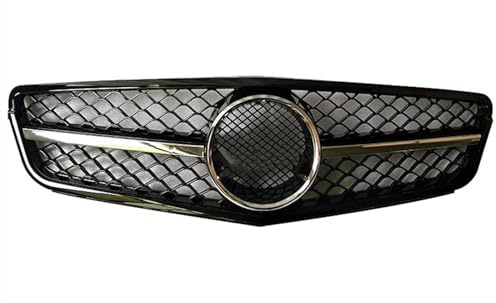 Front Kühlergrille W204 Für AMG C63 Stil Grill Auto Frontstoßstange Für Mercedes Für Benz C-Klasse C180 C200 C300 2008-2014 Front Nieren Grill