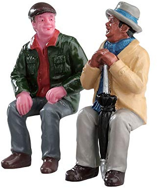 Lemax Chatting with Old Friends, Set of 2