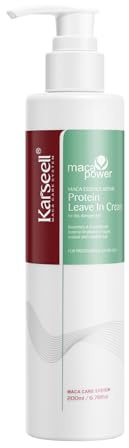 Karseell Repair Protein Cream Leave-In Conditioner Hair Treatment Organic Protein Cream for Dry Damaged Hair