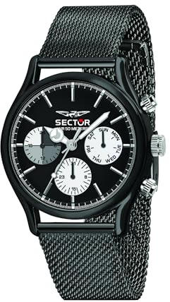 Sector Orologio sportivo R3253517003, Nero, Moderno