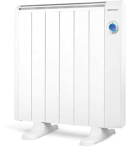 Orbegozo RRW 1000 - Emisor térmico WiFi Bajo Consumo, Sin Aceite, Programable, 3 Modos, Orbegozo App, 1000 W (4175490)