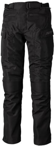 Motorcycle RST Alpha 5 RL CE Mens Textile Jean - Adult Motorbike Biker Rider Touring Sports - CE Approved Textile Jeans Pant (Black/Black,34)