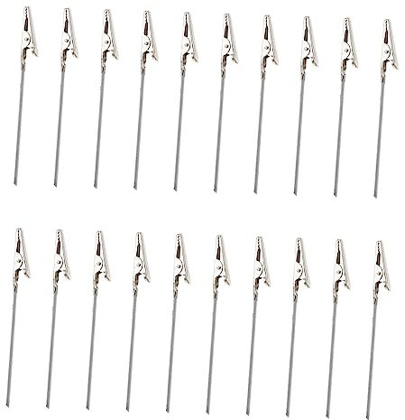 Cabilock 100 Pièces pince présentoir de table pinces à linge en papier photo pinces crocodiles détenteurs de mémo de ménage détenteurs de cartes de bureau mariage