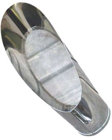 BESPORTBLE Pala Da Giardino in Acciaio Resistenti Con Setaccio Integrato Strumento Compatto Per Setacciare Terreno e Separare Detriti Multiuso Per Orto Bonsai e Trapianto Pala Resistente e Po