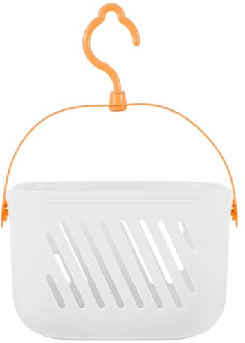 PRETYZOOM Hängender Duschkorb Kunststoff 12.60X8.46X4.92 Zoll Badezimmer Aufbewahrungskorb Mit Haken Organizer Für Dusche Kosmetik Und Waschbecken Praktisch Platzsparend