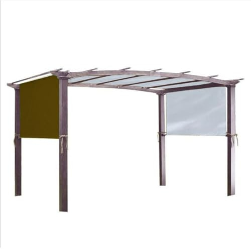 Techo de repuesto universal para pabellones de jardín. Cubierta de sombra exterior para jardín, porche, patio, barbacoa, cenador de playa, cenador de viñedos. Techo de repuesto duradero y versátil