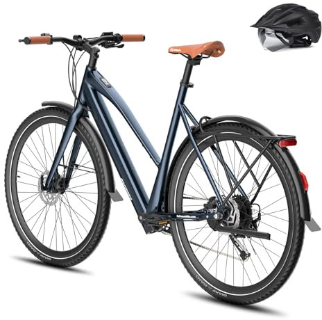 2025 Fafrees 700W E Bike für Erwachsene 700*42C [ Offiziell ] Herren Ebike Damen 250W, Elektrofahrrad 25km/h, Elektrisches Fahrrad 100KM, E Mountainbike 150kg, Pedelec 36V 360Wh Akku, E Citybike 40N.m