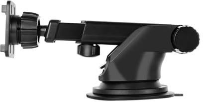 Soporte Motorsi Flexible para Tablero Autorradio Pantalla Apple Carplay Inalámbrico Soporte De Ventosa Estable Soporte para Parabrisas Auto Estéreo para Navegadores Autorradio Portátiles
