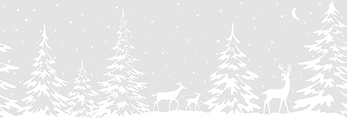 d-c-fix vinilo adhesivo para cristales ventanas Bosque blanco estático opaco translúcido privacidad decorativo para mampara de ducha baño lámina pegatina 20 cm x 1,5 m