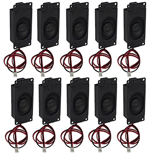 AZDelivery 10 Stück DFplayer Mini 3 Watt 8 Ohm tragbarer Mini-Lautsprecher mit JST-PH2.0 mm Pin Schnittstelle für elektronische DIY Projekte inklusive E-Book