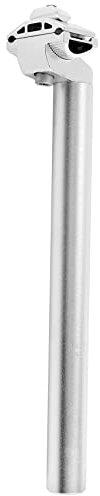 BOFRHME Fahrrad SattelstüTze 27,2 Mm SattelstüTze Aus Aluminiumlegierung mit Verstellbarer Klemme für Mountainbike StraßEnbahn 27,2 X 300 Mm, Silber