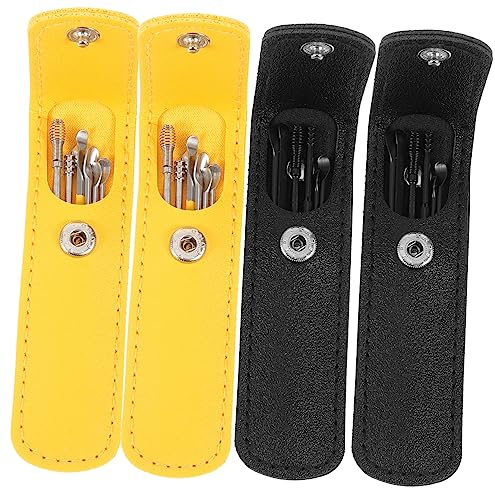 MOLUCKFU 4sätze Teiliges Ohrenschmalz-entferner-set Set Ohrreinigung Für Erwachsene Und Leicht Und Tragbar Mit Ergonomischem Design Gegen Ohrenschmalz