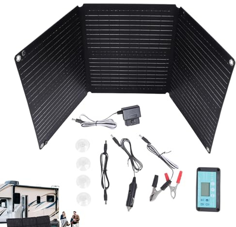 Caricatore del gocciolamento solare, Caricatore solare a batteria 'auto | Manutentore automatico impermeabile pieghevole 12-24V per barca, viaggio,