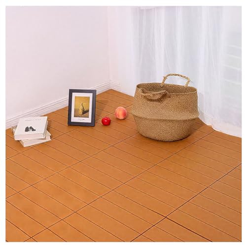 Piastrelle per terrazza ad incastro, pavimentazione esterna impermeabile in plastica tutte le stagioni, piastrelle di copertura patio portico balcone a bordo piscina cortile E 30 * 30 * 2cm