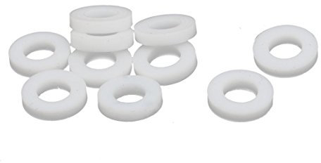 Aexit 10mmx5mmx2mm PTFE-Rundscheiben-Dichtring Weiß 10St (f4f0d6d444800fb0f5573fd950c5cfaf)