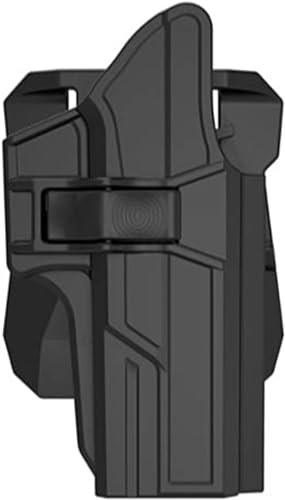 efluky Glock Holster Pistole Gürtelholster, Waffenholster Pistolenholster für Glock 17 22 31(Gen1-5), 360° Paddle
