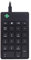 R GO TOOLS R-Go Numpad Break, Tastiera numerica aggiuntiva con Porta USB, Colore Nero, RGOCONMWDBL