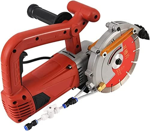 Wall Line Cutter Wall Groove Cutting Machine Slotting Machine Electrical Wall Chaser Machine for Granite Marble Slotting Marble Concrete Cutting Machine (Size : 1908 Lightweight)