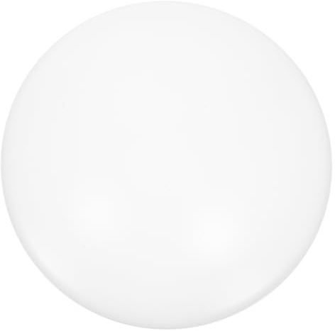 HANABASS 2PCS Round Ceiling Light Shades Cover, Bathroom Light Shade, Bathroom Lampshade Ceiling Light Replacement for, Living Room, Kitchen, Hallway, Plastic 34 CM